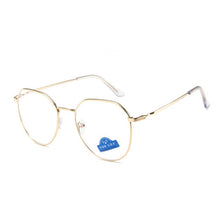 Load image into Gallery viewer, Zilead Polygon Metal Anti Blue Light Blocking Glasses Frame Men&amp;Women Computer Games Goggles Eyeglasses Optical Spectacle Frame