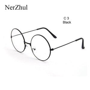 NerZhul eyeglasses Frame clear lens glasses round fake glasses spectacles optical glasses frame transparent