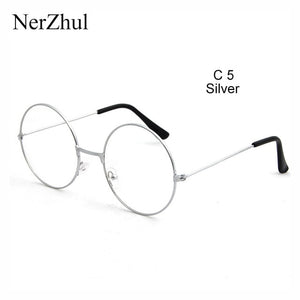 NerZhul eyeglasses Frame clear lens glasses round fake glasses spectacles optical glasses frame transparent